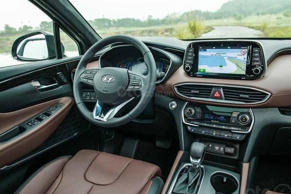Hyundai Santa Fe ưu đãi lớn tại đại lý - Ảnh 3.