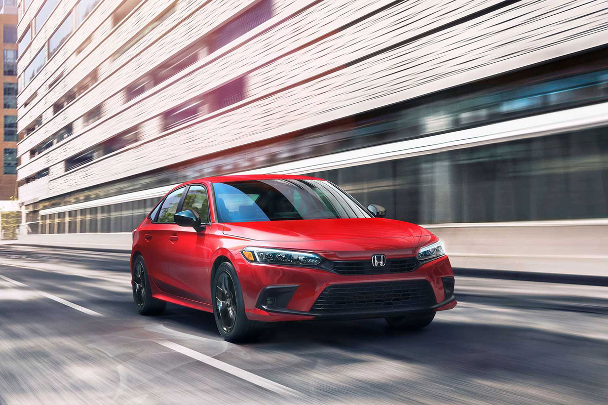 So sánh xe Honda Civic 2022 và Kia Cerato 2022: Tổng quát xe Honda Civic 2022 Ảnh Tổng quát xe Honda Civic