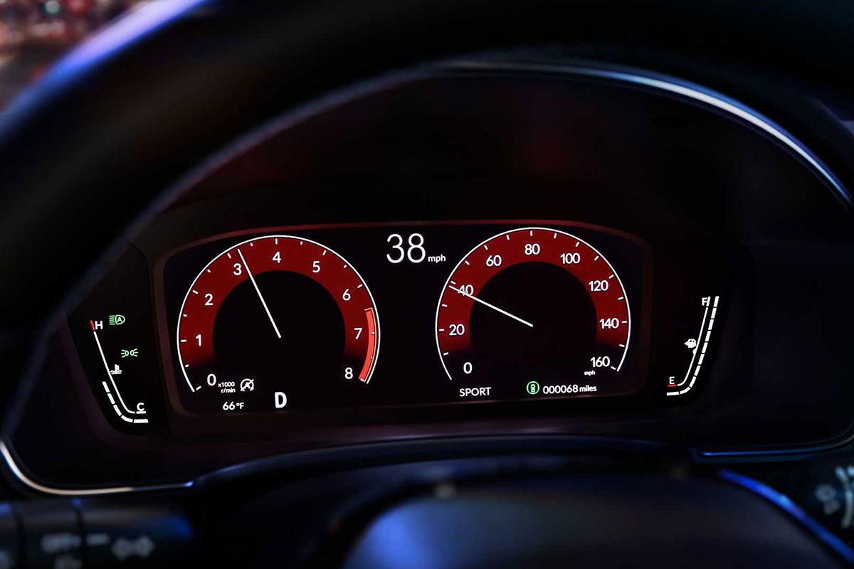 Đánh giá xe Honda Civic 2022: Đồng hồ Ảnh Đồng hồ xe Honda Civic 2022