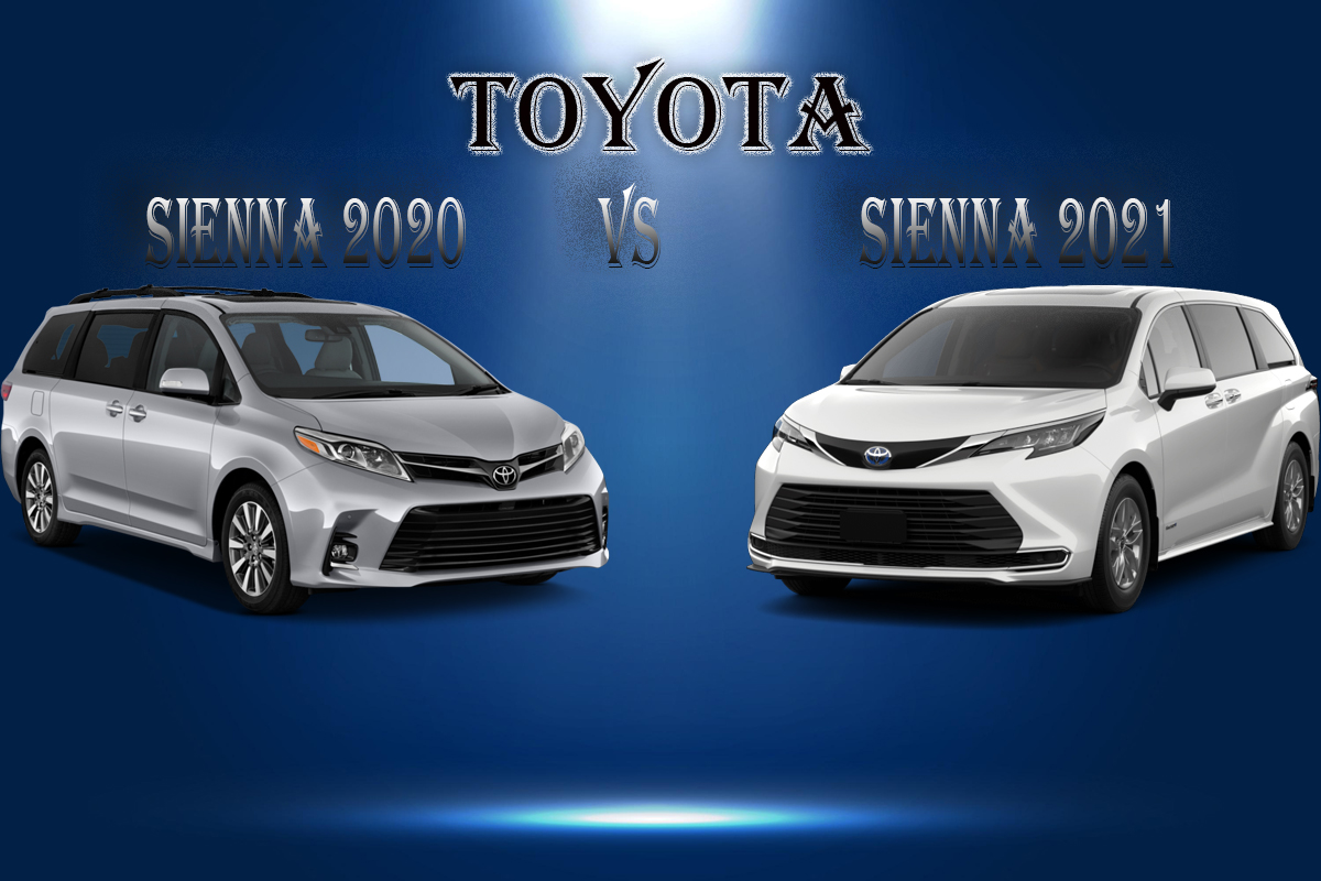 So sánh xe Toyota Sienna 2021 và đời cũ a1