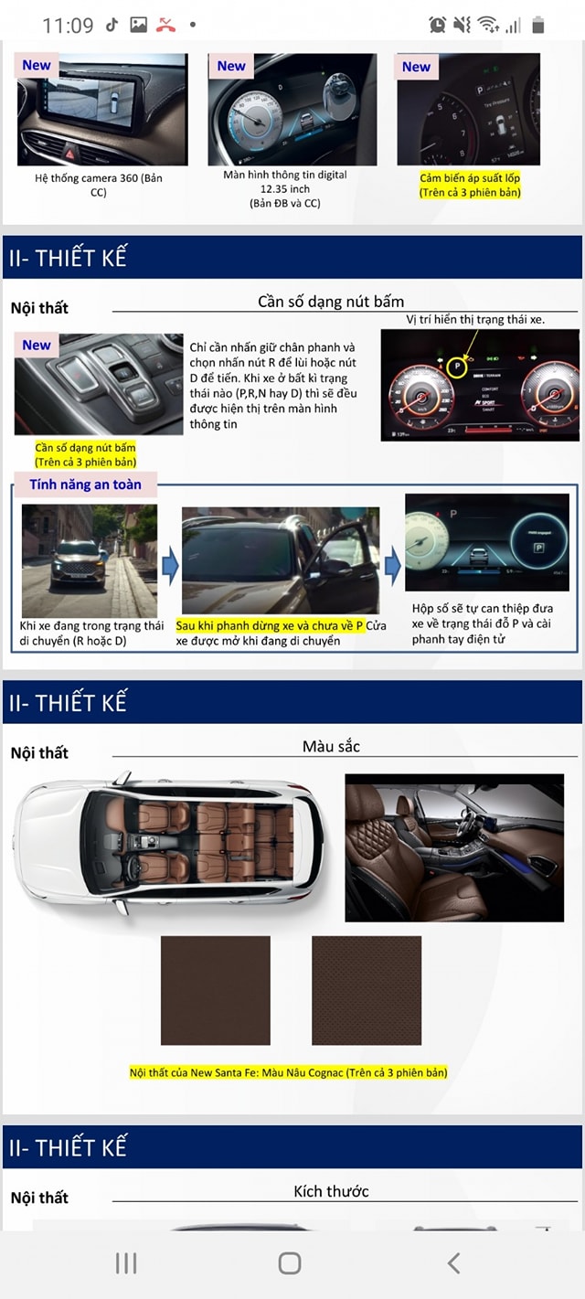 Lộ full thông số Hyundai Santa Fe 2021 trước ngày ra mắt, đầy ắp công nghệ như Sorento a11