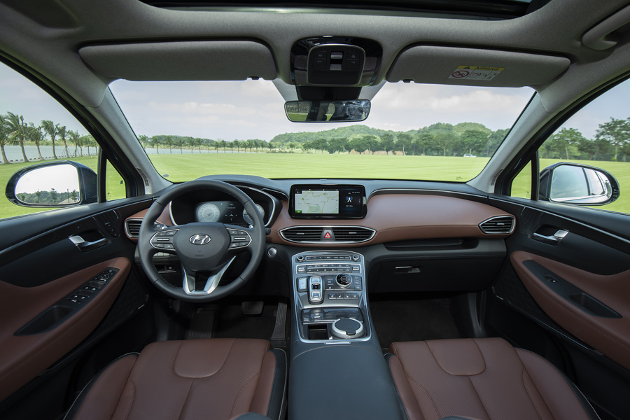 Soi những điểm nhấn đặc biệt trên Hyundai Santa Fe 2021 7