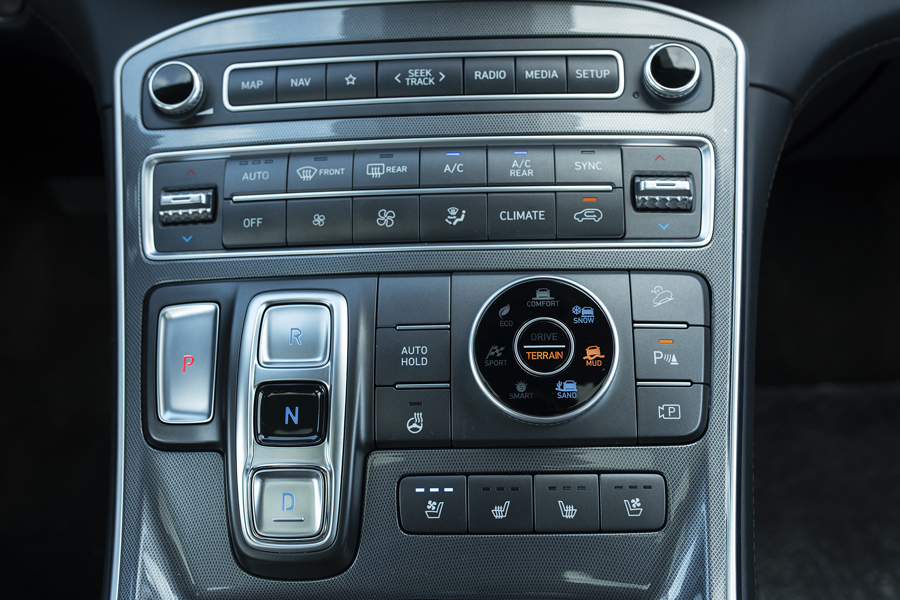 Soi những điểm nhấn đặc biệt trên Hyundai Santa Fe 2021 a10