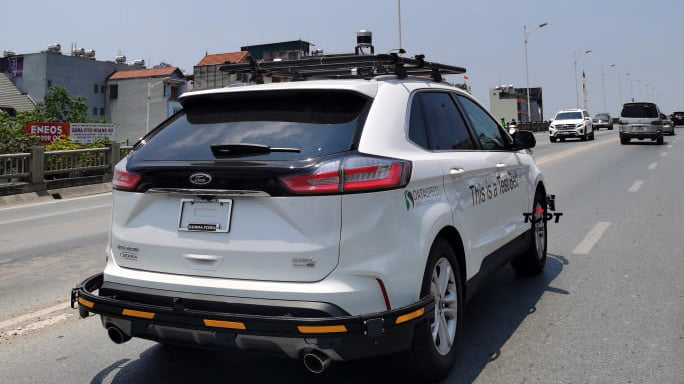 Ford Edge 2021 bị bắt gặp chạy thử tại Việt Nam - Ảnh 1.