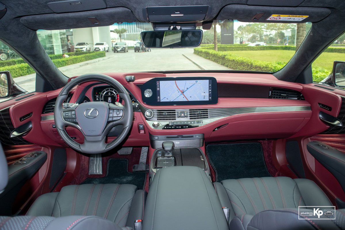 Nội thất Lexus LS 2021 mới nhất