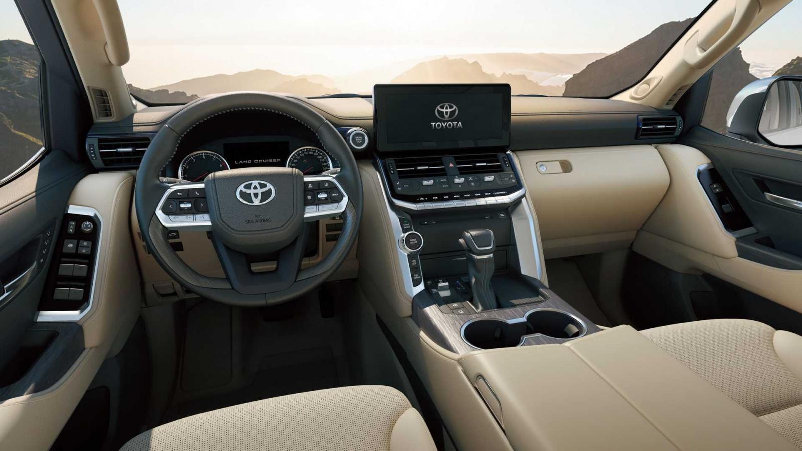 Toyota Land Cruiser 2022 tích hợp các công nghệ tối tân.
