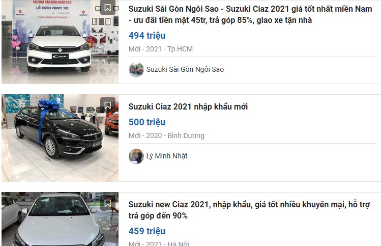 Đây chỉ là chương trình ưu đãi từ phía đại lý nên mỗi nơi sẽ có mức giảm khác nhau. 1