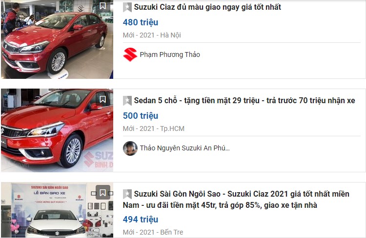 Một số đại lý rao bán mẫu xe này với mức ưu đãi lên tới 70 triệu đồng 1