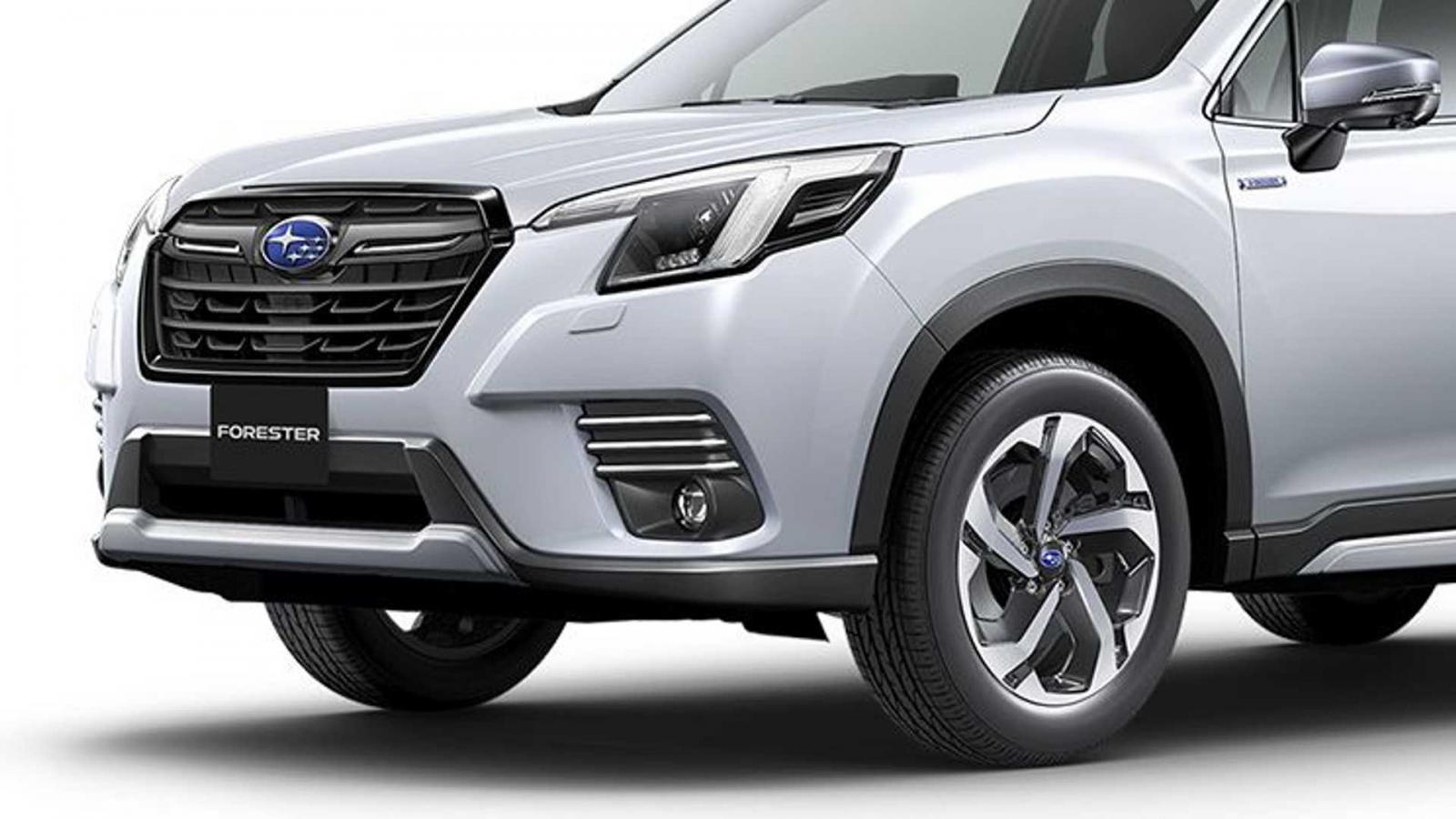 Subaru Forester 2022 bắt mắt hơn.