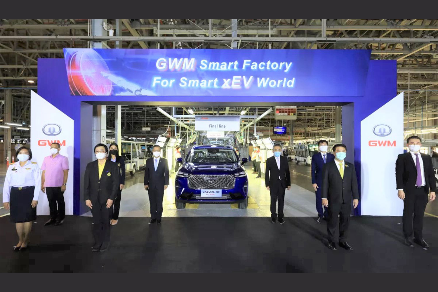 SUV Trung Quốc Haval H6 Hybrid xuất xưởng SUV Trung Quốc Haval H6 Hybrid xuất xưởng.