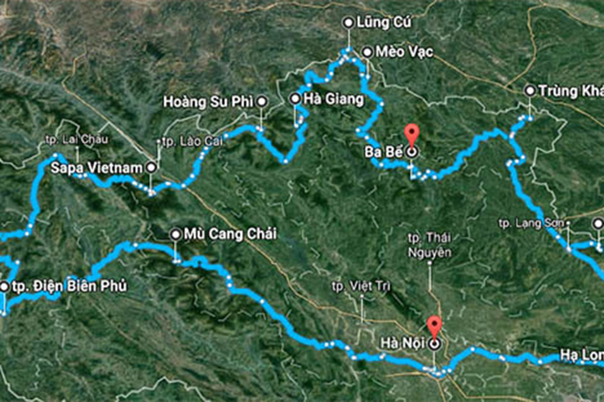 Cần hoạch định rõ ràng lộ trình khi di chuyển đường dài.