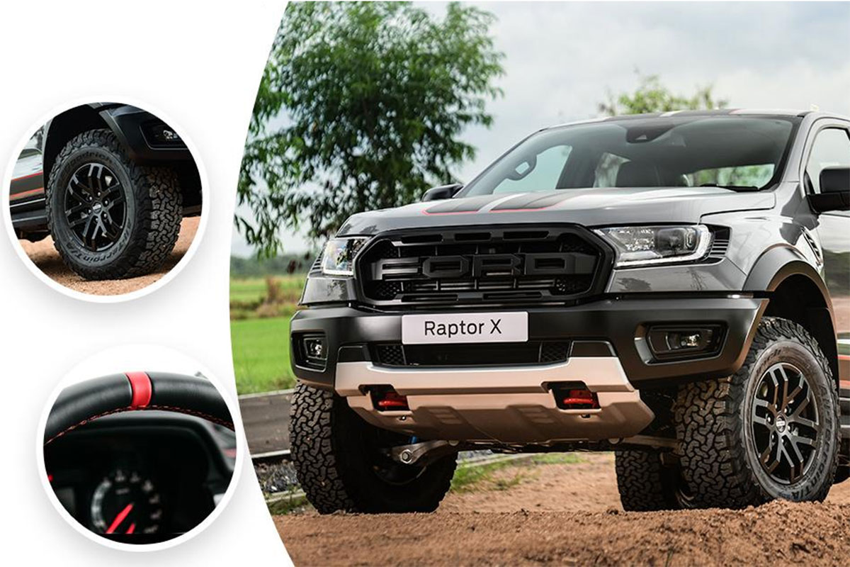 Ranger Raptor X 2021 đã có những đổi mới rõ rét về mặt ngoại hình, mang đến vẻ ngoài trẻ trung và năng động hơn