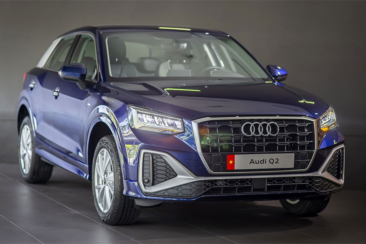 Audi Q2 2021 bán ra tại Việt Nam với bản tiêu chuẩn và bản S line.