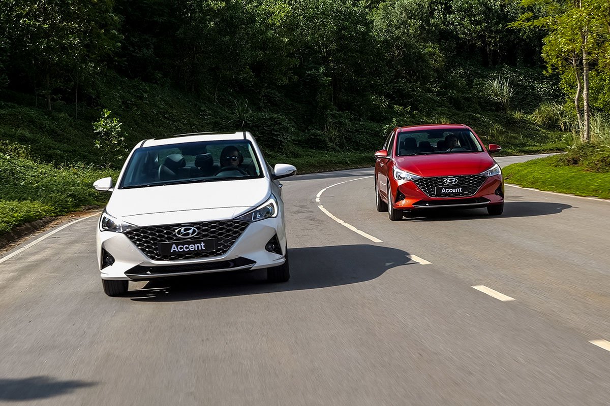 Hyunda Accent là một trong những mẫu xe có giá hấp dẫn nhất phân khúc 1