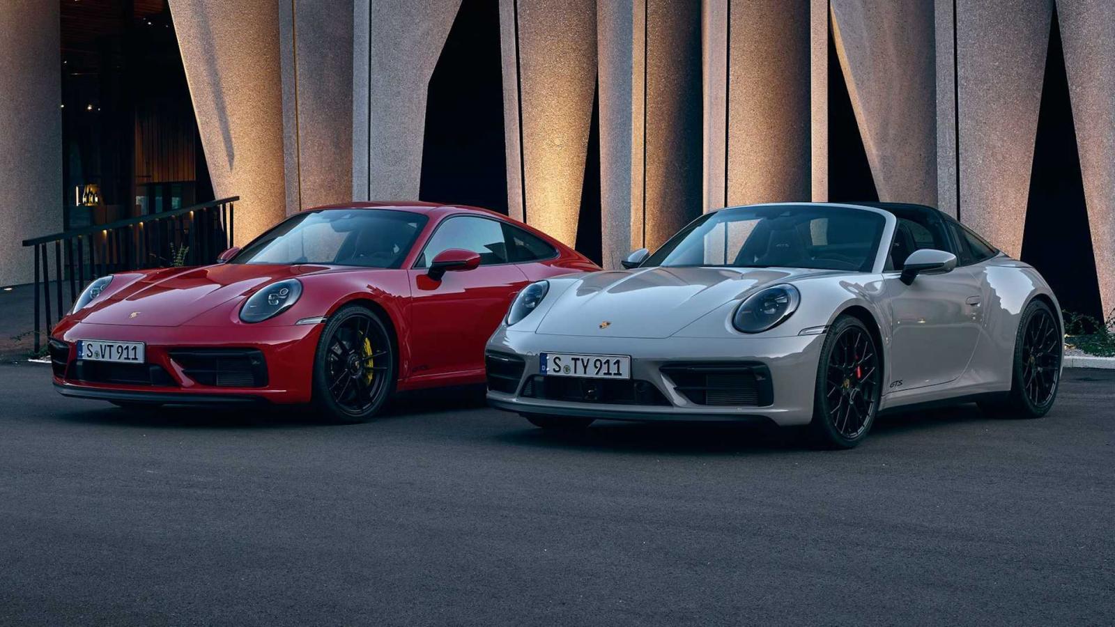 Porsche 911 GTS 2022 mạnh mẽ hơn Carrera S giá từ 3 tỷ đồng