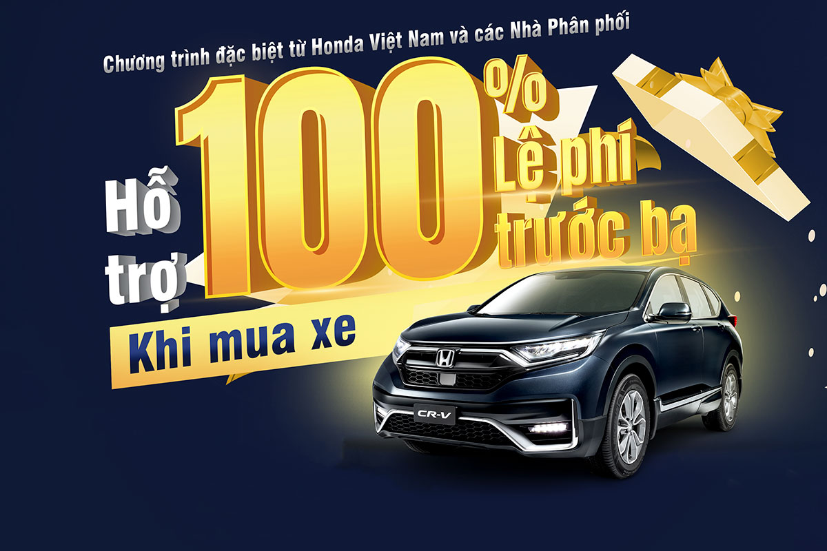Honda CR-V 2021 đang được đại lý ưu đãi giảm giá dao động từ 100-115 triệu đồng Honda CR-V 2021 đang được đại lý ưu đãi giảm giá dao động từ 100-115 triệu đồng.