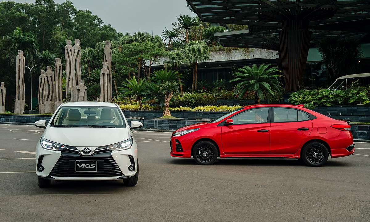 Xe Toyota Vios 5 chỗ có mức giá tương đối cao Xe Toyota Vios 5 chỗ có mức giá tương đối cao.