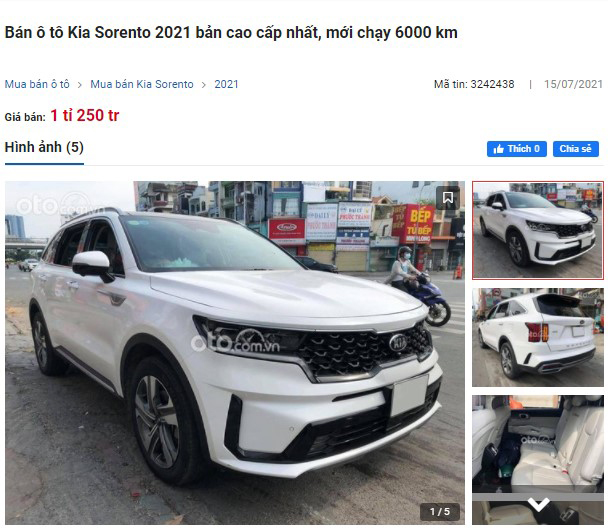 Đi tìm lý do vì sao Kia Sorento 2021 liên tục lên sàn xe cũ, Santa Fe lưới người dùng tìm "mỏi mắt" 5 Đi tìm lý do vì sao Kia Sorento 2021 liên tục lên sàn xe cũ, Santa Fe lưới người dùng tìm "mỏi mắt" a5