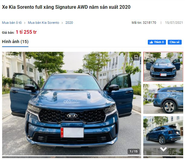 Đi tìm lý do vì sao Kia Sorento 2021 liên tục lên sàn xe cũ, Santa Fe lưới người dùng tìm "mỏi mắt" 3 Đi tìm lý do vì sao Kia Sorento 2021 liên tục lên sàn xe cũ, Santa Fe lưới người dùng tìm "mỏi mắt" a3