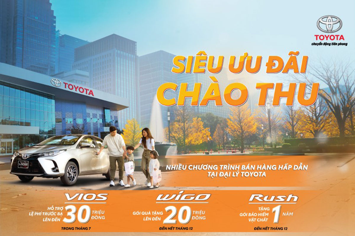 Đối với khách hàng thanh toán đầy đủ khi mua xe Wigo phiên bản mới từ ngày 07/6/2021 đến hết ngày 31/12/2021.