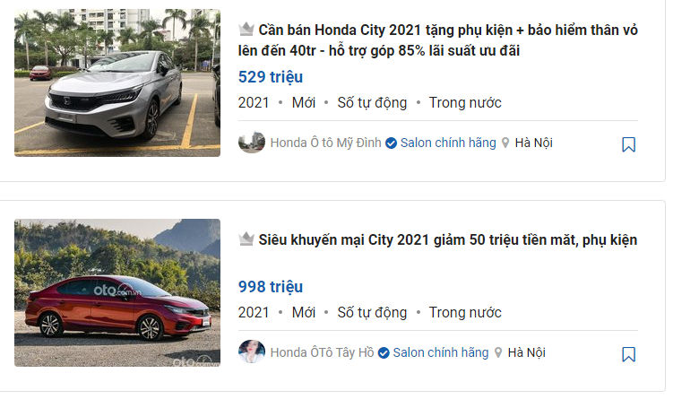 Nhiều đại lý đang chào khách mua với chương trình ưu đãi 40-50 triệu đồng tiền mặt  1