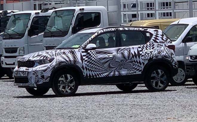 Kia Sonet bị bắt gặp chạy thử ở Việt Nam Kia Sonet bị bắt gặp chạy thử ở Việt Nam 1