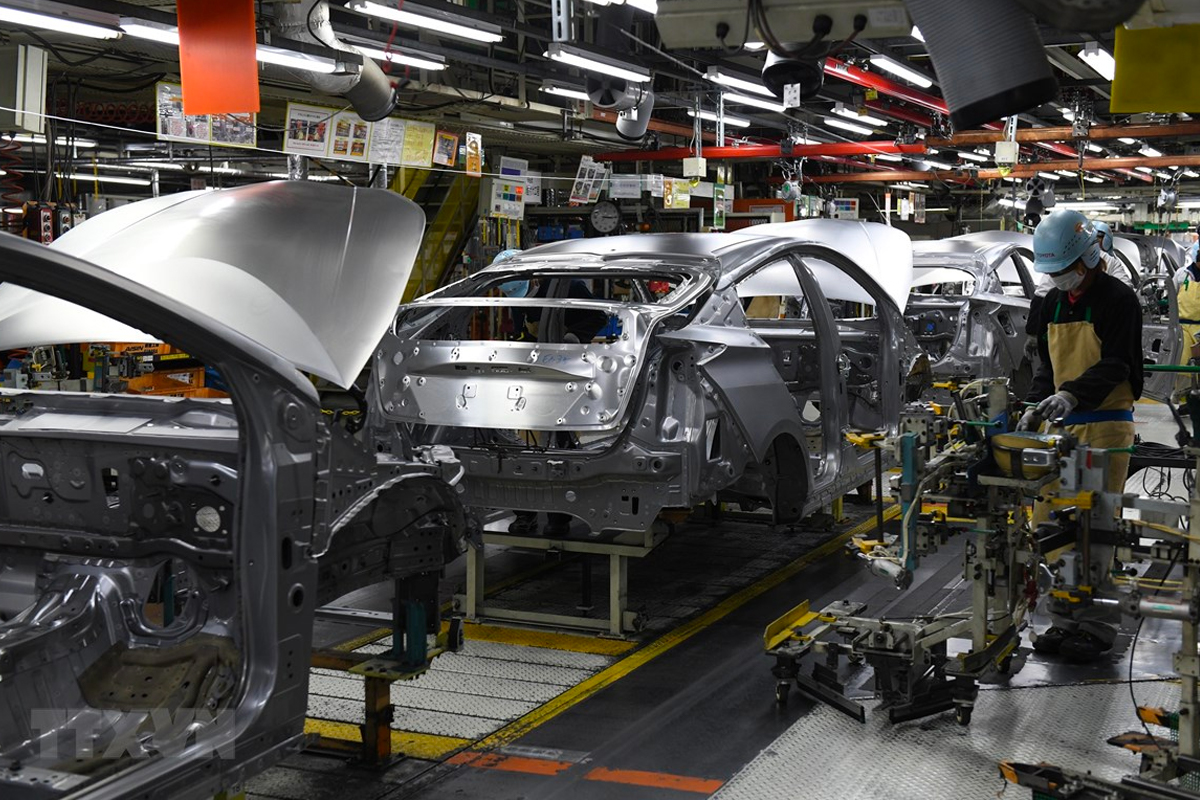 Tình trạng thiếu hụt các bộ phận sản xuất tại Đông Nam Á buộc Toyota phải tạm dừng sản xuất.