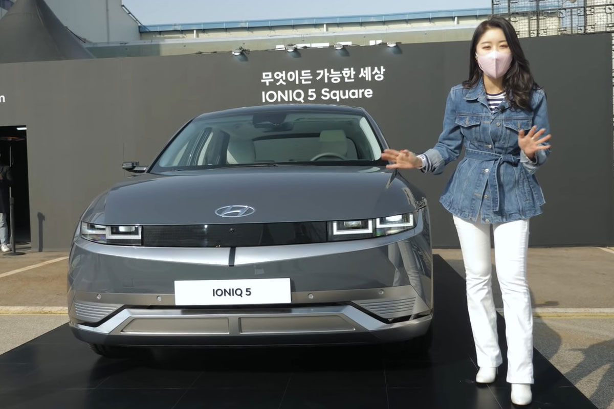 Bóc tem Hyundai Ioniq 5 2022 Xe điện xịn xò, cùng phân khúc Tucson, nhưng dài hơn cả Palisade a1