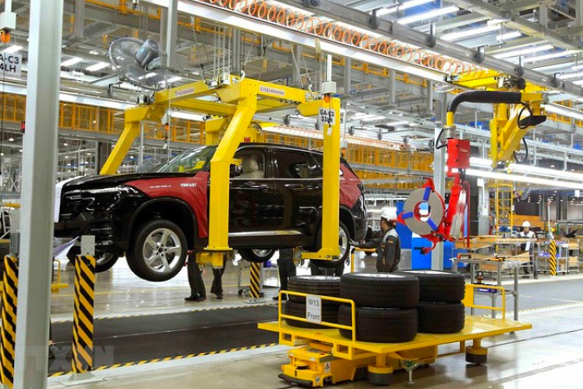 Việt Nam sản xuất được khoảng 838 chiếc ô tô mỗi ngày.