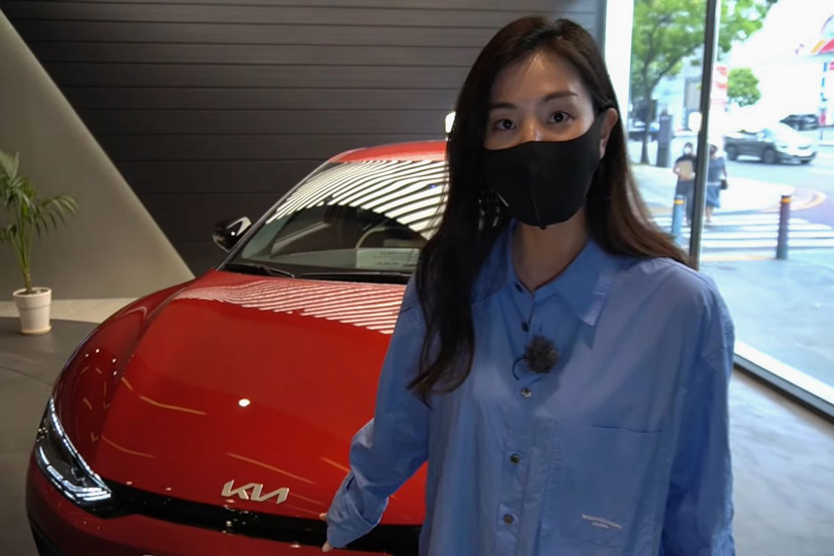 Đây là ô tô điện Kia EV6 ngoài đời thực, có nét giống Lamborghini Urus a2