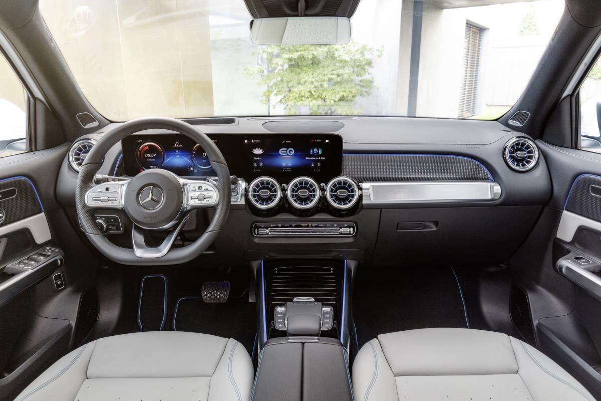 Mercedes EQB nội thất Mercedes EQB nội thất
