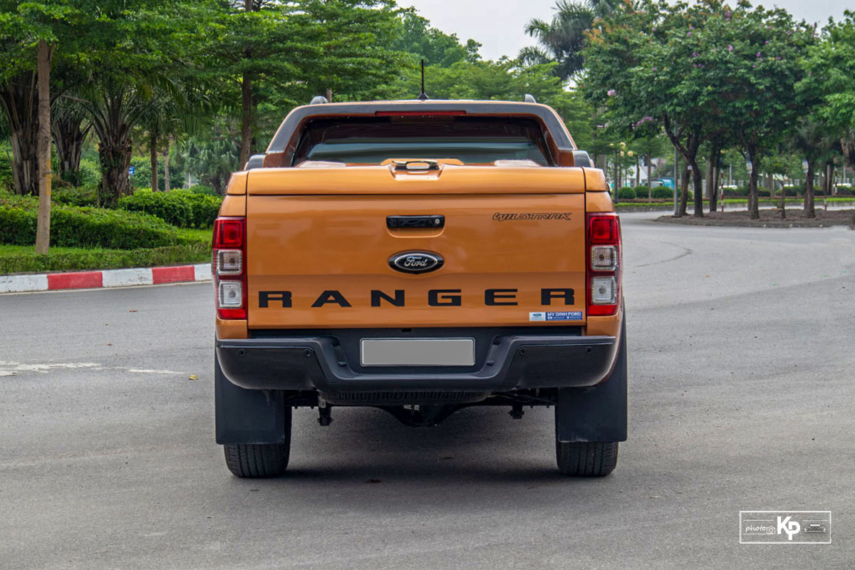Ảnh Đuôi xe Ford Ranger Wildtrak 2021