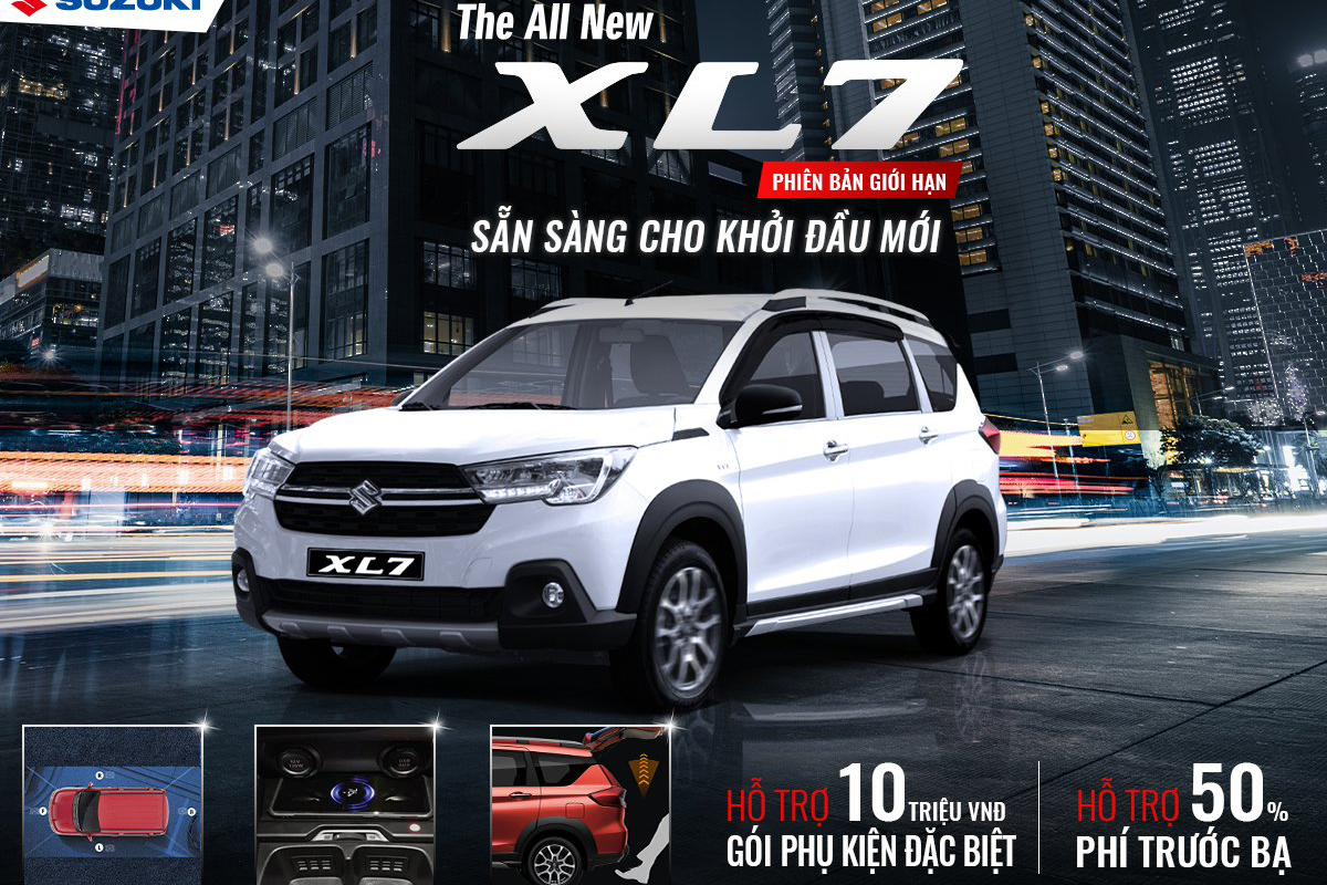 Suzuki XL7&nbsp;phiên bản giới hạn là lựa chọn lý tưởng cho những ai đang tìm kiếm một chiếc xe 7 chỗ thực dụng 1