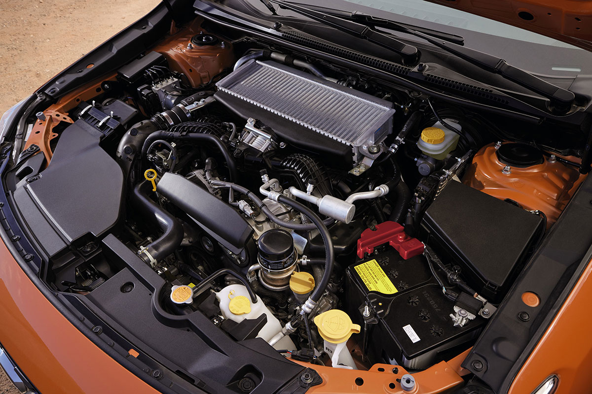 Subaru WRX 2022 sử dụng động cơ mới Subaru WRX 2022 sử dụng động cơ mới.