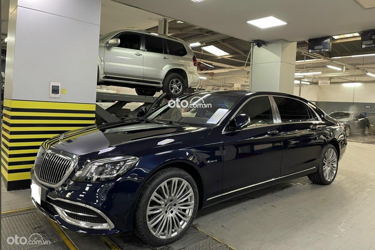 Mercedes-Benz Maybach S450 2021 lên sàn xe cũ, rẻ hơn nửa tỷ so với giá niêm yết.