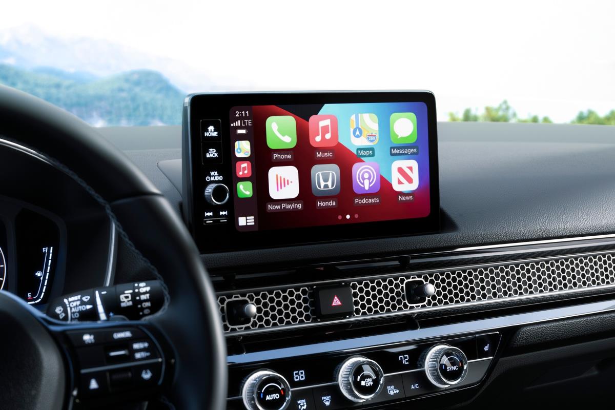 Honda Civic 2022 hatchback màn hình 1