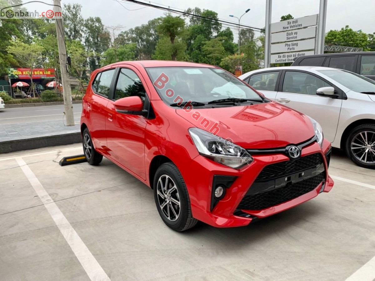 Cần bán Toyota Wigo 1.2 AT sản xuất 2021, màu đỏ, nhập khẩu
