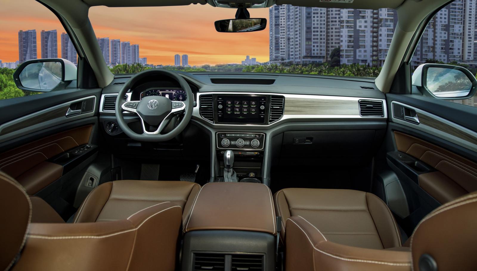 Nội thất Volkswagen Teramont.
