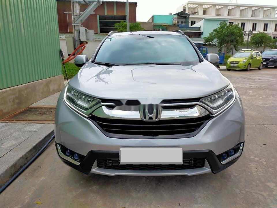 bán Honda CRV 2019, số tự động, Full L, màu bạc