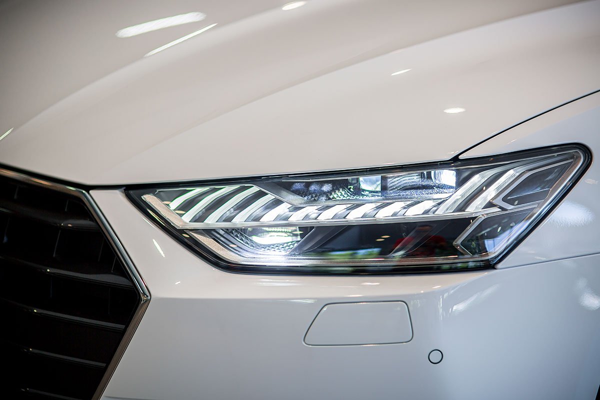 đèn xe Audi A7.