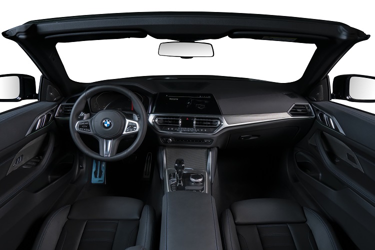 Nội thất xe BMW 430i Convertible 2021.