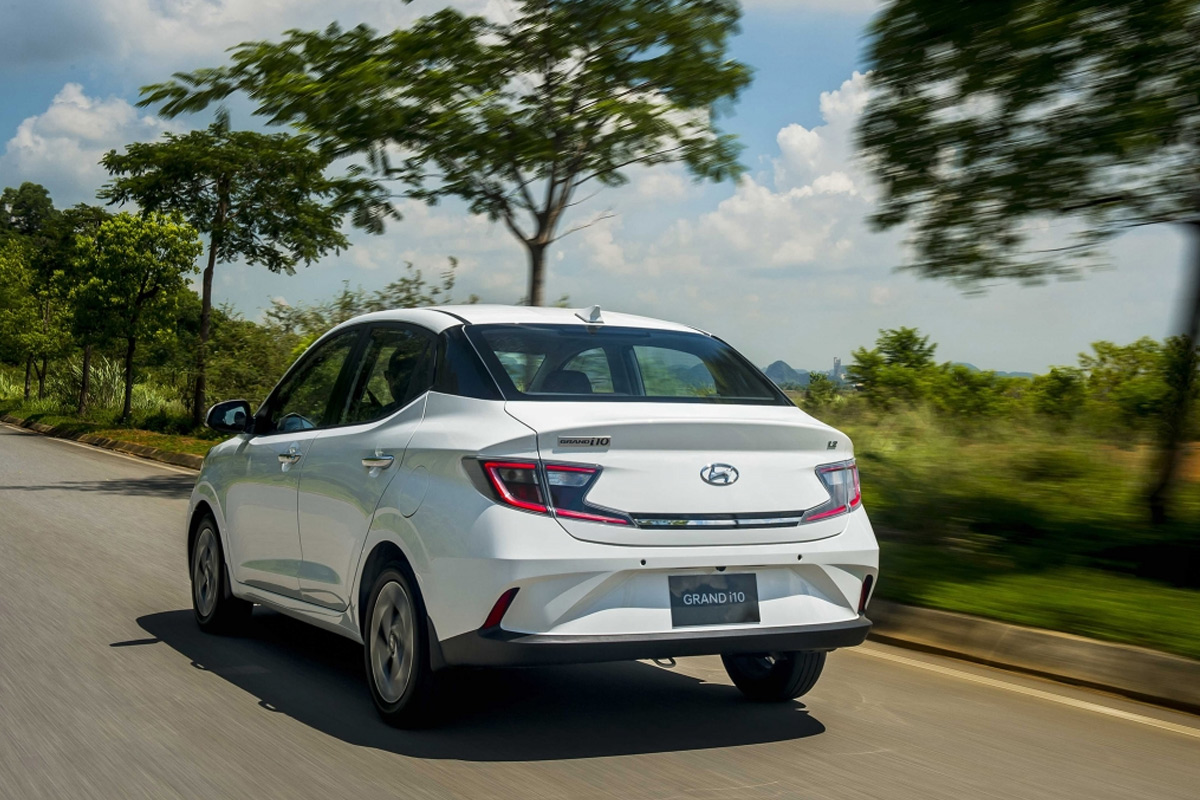 Hyundai Grand i10 hiện là mẫu có mức giá bán rẻ nhất trong các dải sản phẩm ô tô của TC Motor.