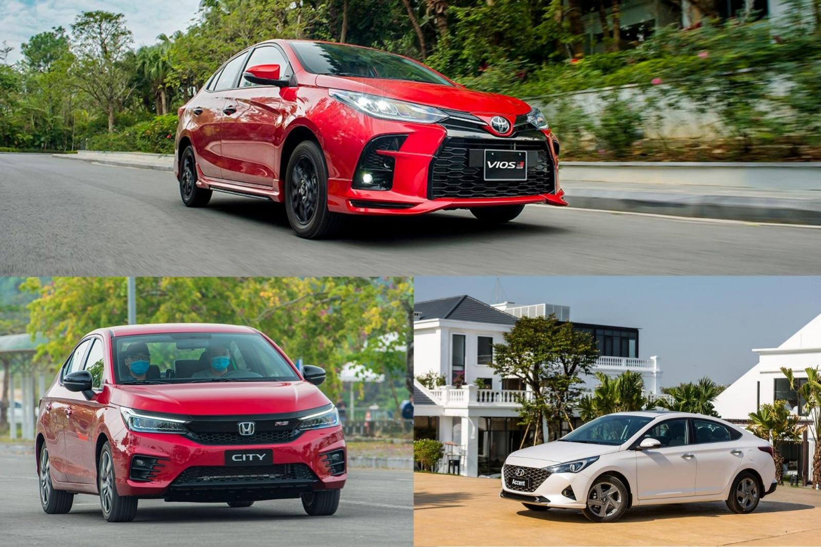 Sedan hạng B.