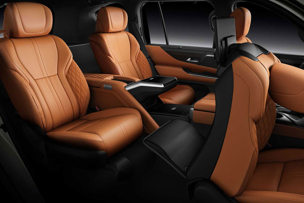 Ảnh Ghế sau xe Lexus LX 600 2022 