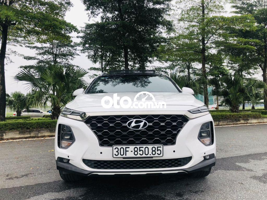 Bán xe Hyundai Santa Fe năm 2019, màu trắng