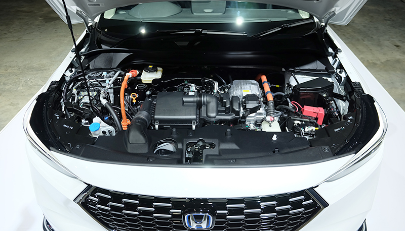 Động cơ Hybrid trên Honda HR-V 2022.