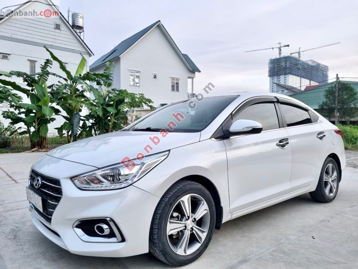 Bán xe Hyundai Accent 1.4 ATH sản xuất 2019, màu trắng giá cạnh tranh
