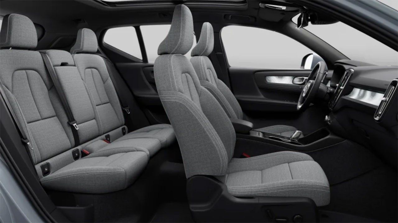 Ghế ngồi Volvo XC40 loại vải Ghế ngồi Volvo XC40 loại vải.