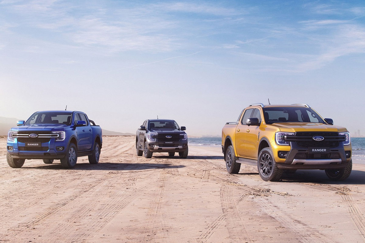 Ford Ranger 2022 được nâng cấp hệ dẫn động 4 bánh toàn thời gian mới.