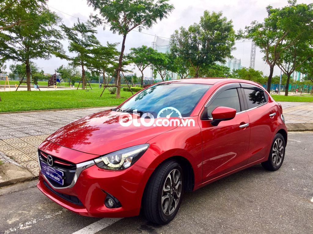 Bán Mazda 2 1.5AT sản xuất 2015, màu đỏ, nhập khẩu